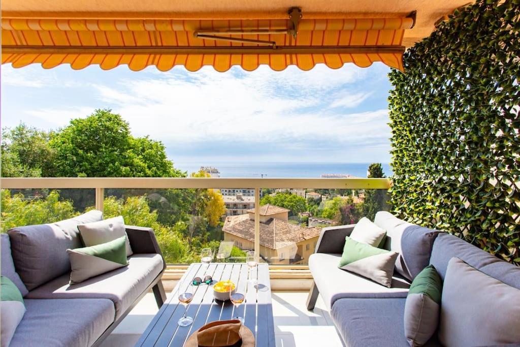 Aparthotel Riviera - La Terrasse De Clairefontaine - Fabron นีซ ภายนอก รูปภาพ