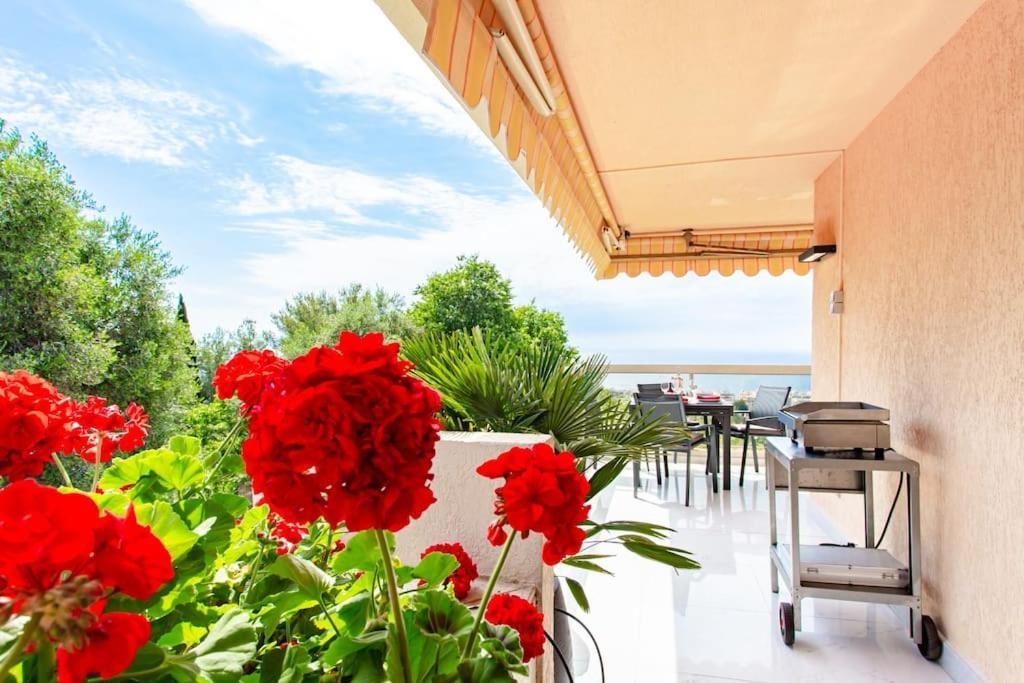 Aparthotel Riviera - La Terrasse De Clairefontaine - Fabron นีซ ภายนอก รูปภาพ