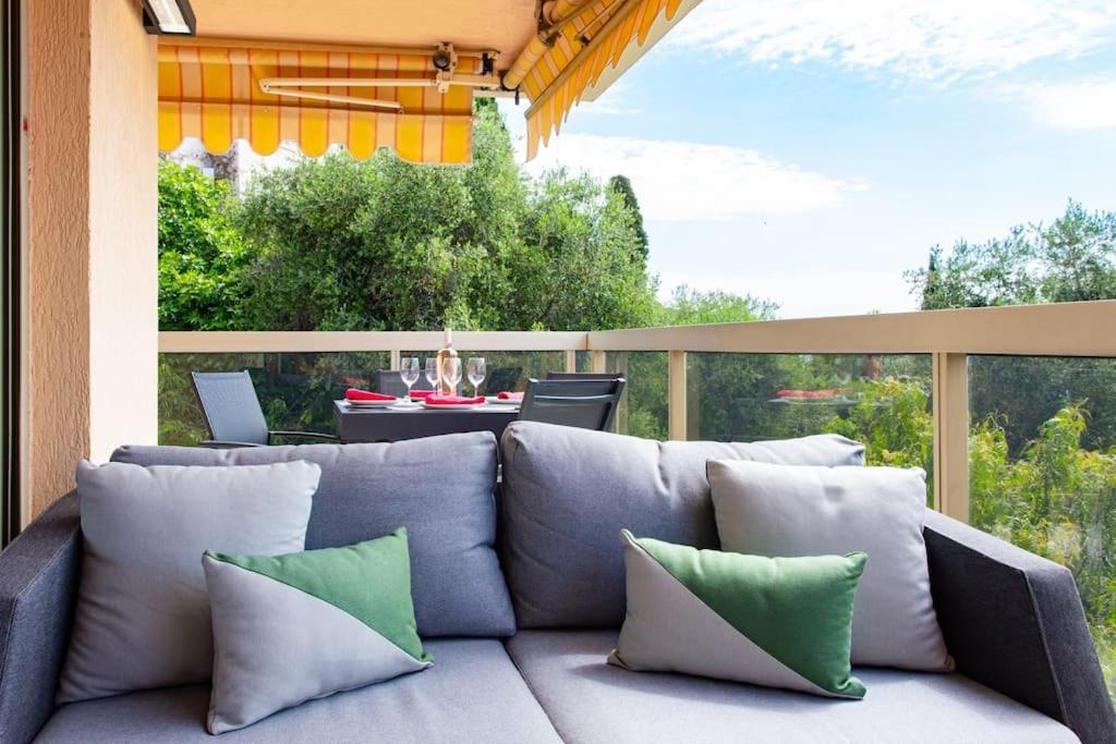 Aparthotel Riviera - La Terrasse De Clairefontaine - Fabron นีซ ภายนอก รูปภาพ