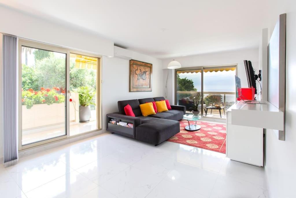 Aparthotel Riviera - La Terrasse De Clairefontaine - Fabron นีซ ภายนอก รูปภาพ