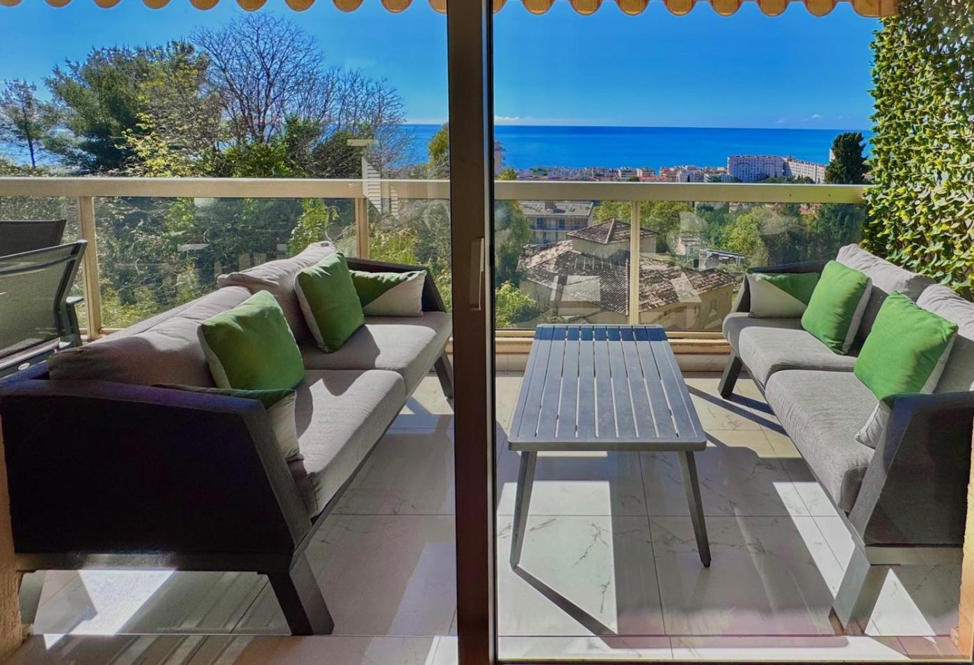 Aparthotel Riviera - La Terrasse De Clairefontaine - Fabron นีซ ภายนอก รูปภาพ